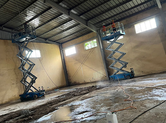 vệ sinh nhà xưởng 