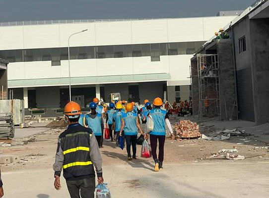 vệ sinh công nghiệp Kim Ngân